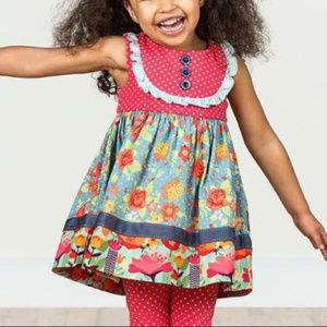 NWT Matilda Jane Green Garden Dress size 4